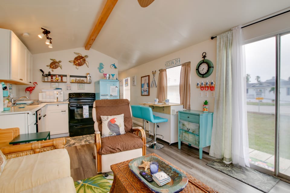 Furnished Deck: Waterfront Port Isabel Cottage! Cottage in Port Isabel