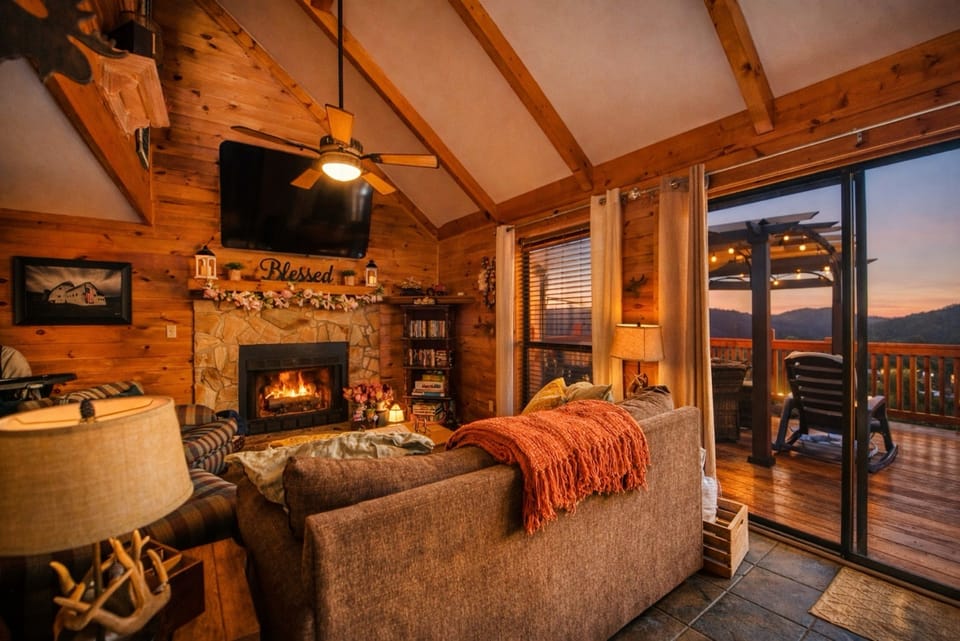 Mountain Views | Hot Tub | Near Bryson City House in Stecoah