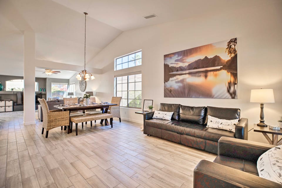 Close to Hikes! Snowbird Oasis w/ Pool in Estrella House in Goodyear