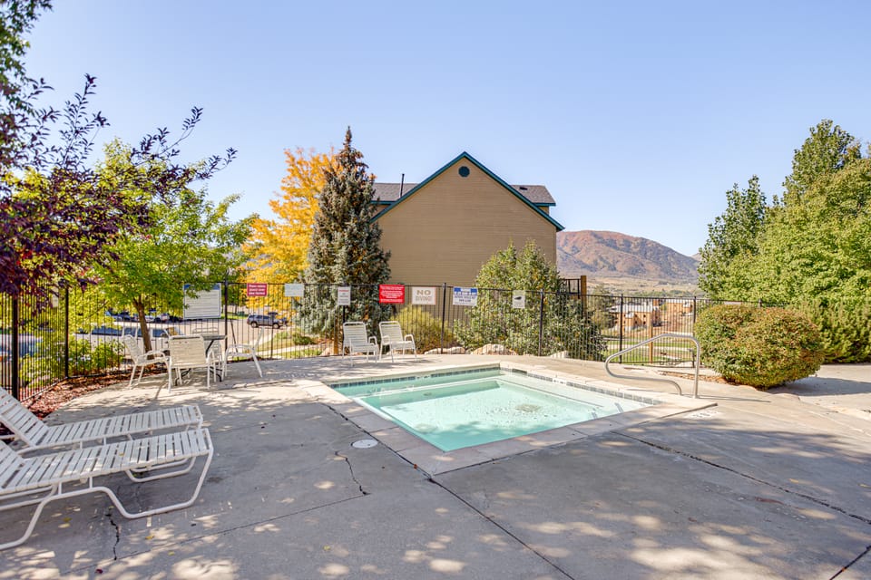 Ski, Hike & Relax: Eden Condo w/ Hot Tub Access Apartment in Utah