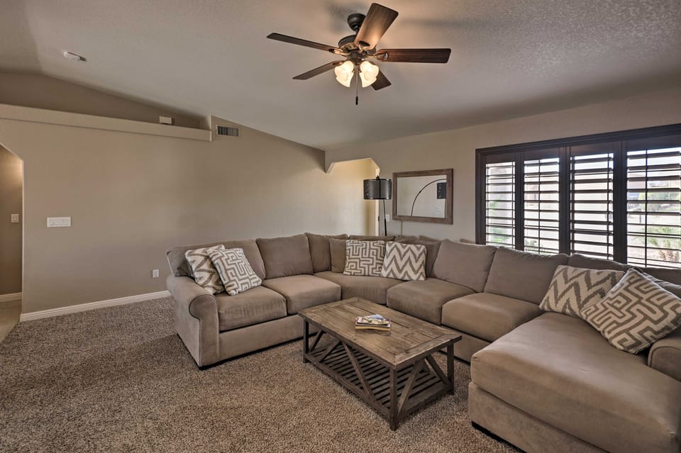 1 Mi to Lake: Home w/ Pool & Views in Lake Havasu House in Lake Havasu City