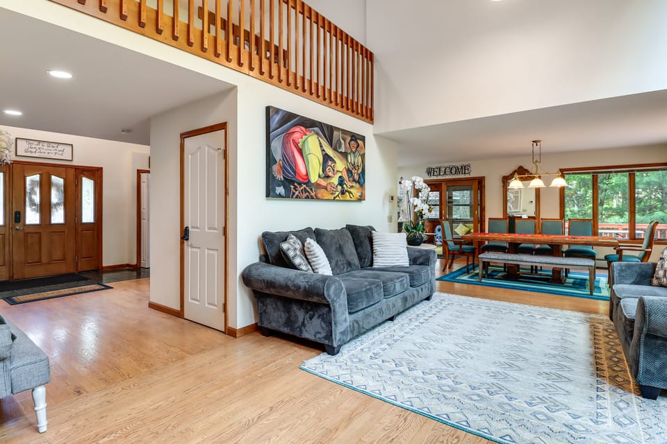 Split Rock Resort: Family Getaway w/ Fire Pit! House in Kidder Township