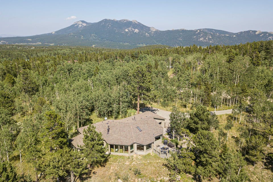 Mountain Views + Hot Tub: Airy Forest Escape! House in Colorado