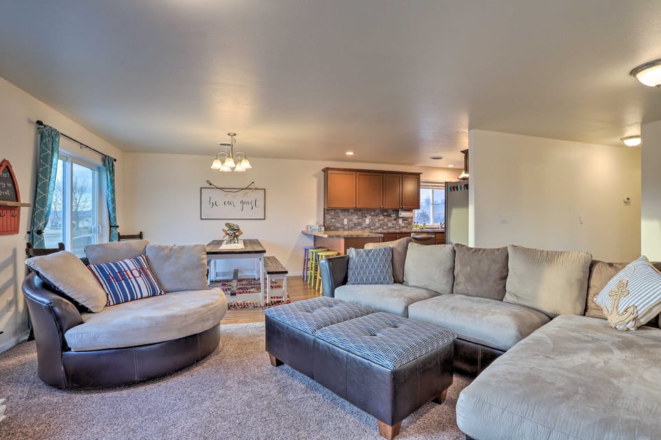 Lake McConaughy Getaway w/ Patio - Walk to Beach House in Nebraska