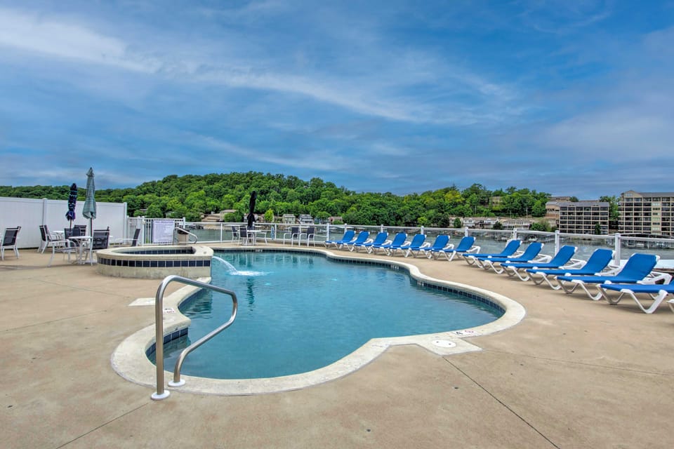 Poolside Fun + Views! Waterfront Ozarks Retreat Apartment in Lake of the Ozarks