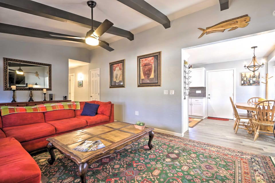 Furnished Deck: Show Low 'White Mountain Cottage' House in Show Low