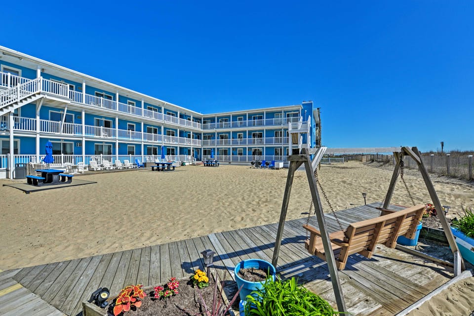 Steps to Sand & Surf: Beachfront Gem in Ocean City Apartment in Ocean City