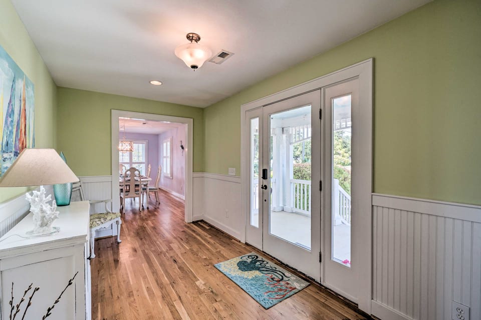 Waterfront Hampstead Home: Dock & Waterway Access! House in Topsail Beach