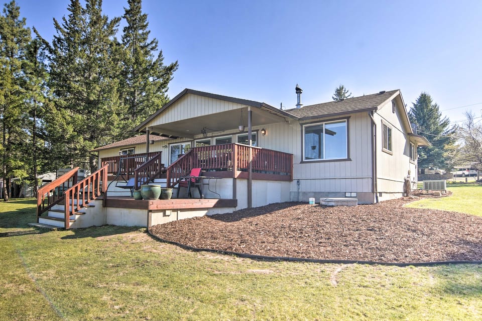 House w/ Private Deck on the Rock Creek Reservoir! House in Oregon
