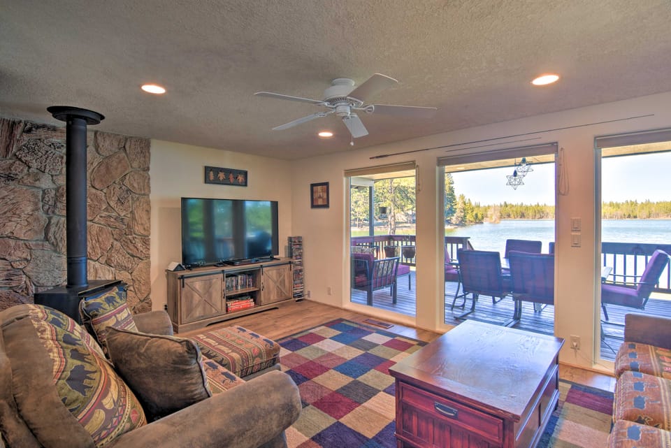 House w/ Private Deck on the Rock Creek Reservoir! House in Oregon