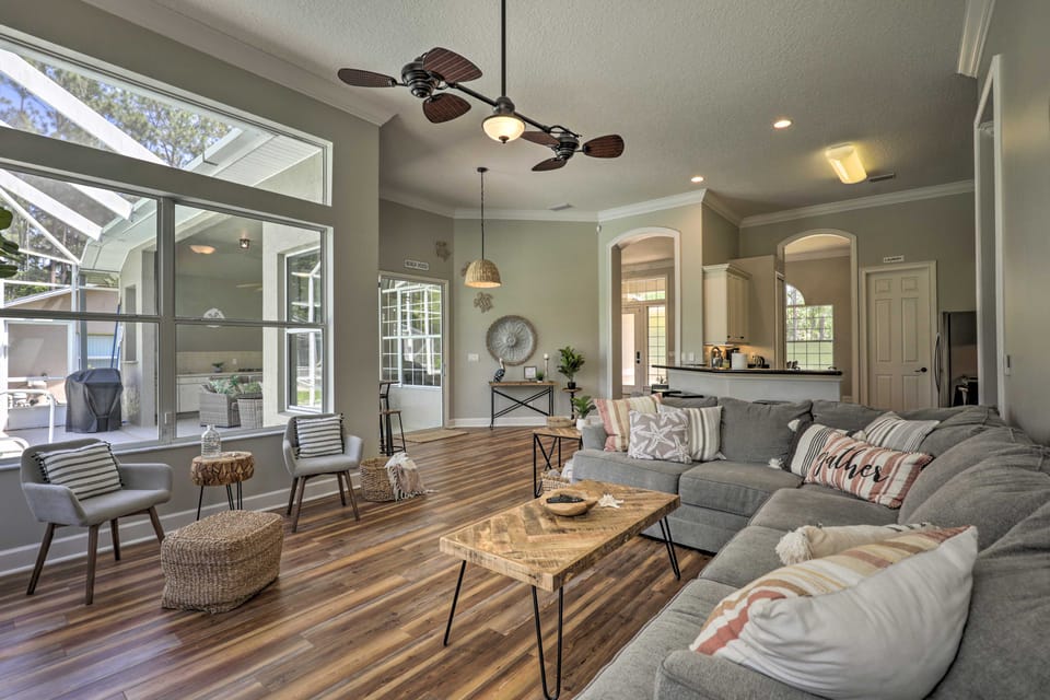 Upscale Palm Coast Home w/ Pool: 7 Mi to Beaches! House in Palm Coast