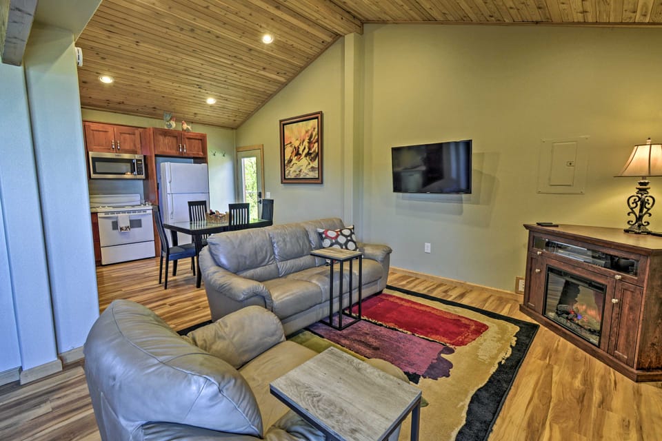 Picturesque Port Angeles Cabin w/ Fire Pit! House in Olympic National Park