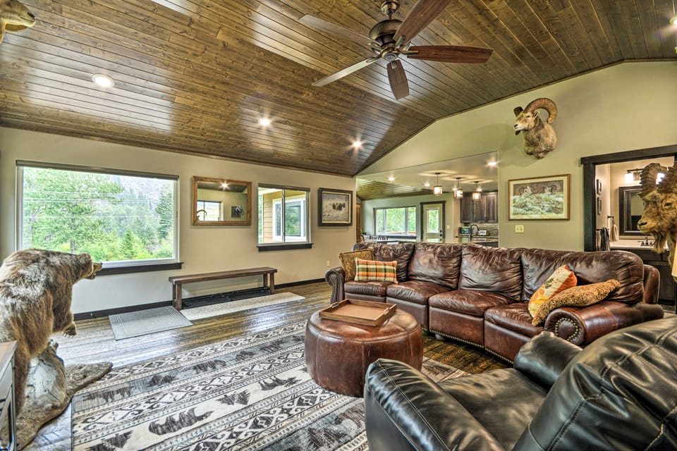 'Grand Slam Ranch:' Hike & Fly Fish On-Site! House in Montana