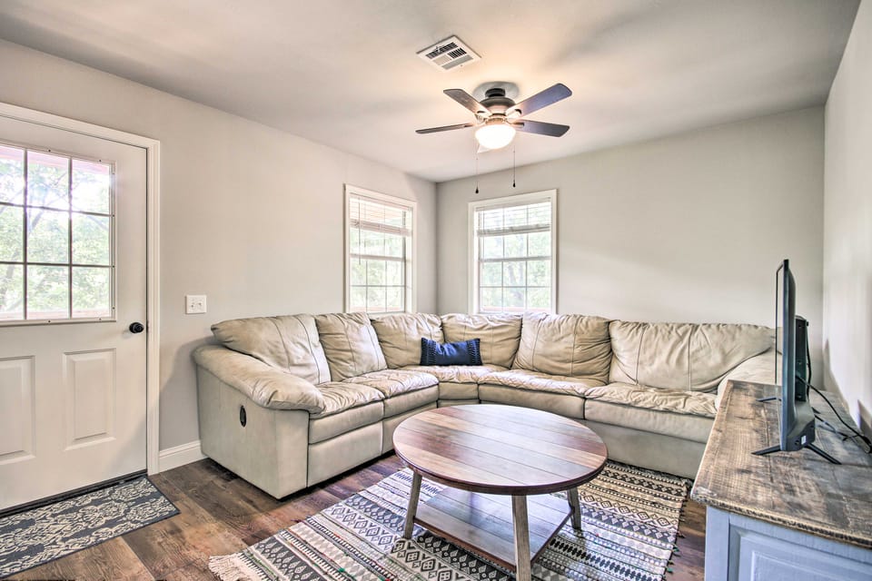 Private Fishing Dock: Grand Lake Home House in Lake O The Cherokees