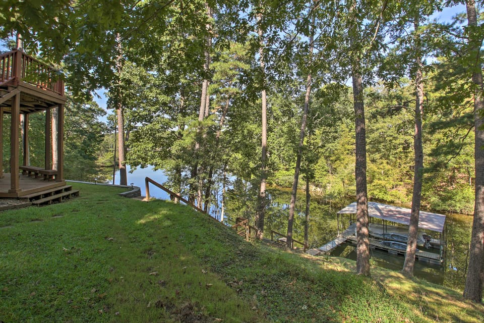 Private Dock & Pool Access! Hot Springs Home House in Fenter Township