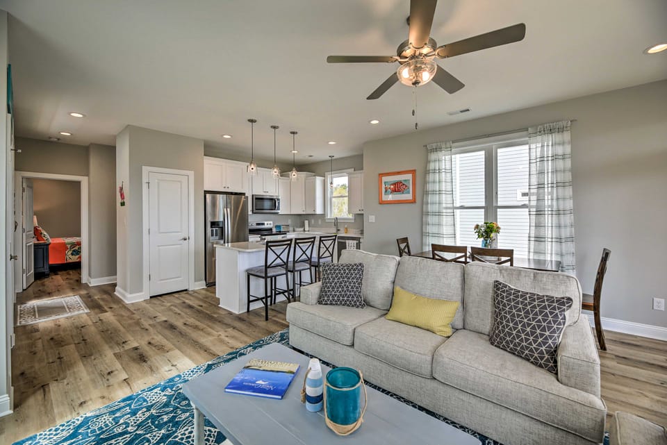 'The Tipsy Flamingo' ~ Incredible Salt Marsh Views House in Atlantic Beach