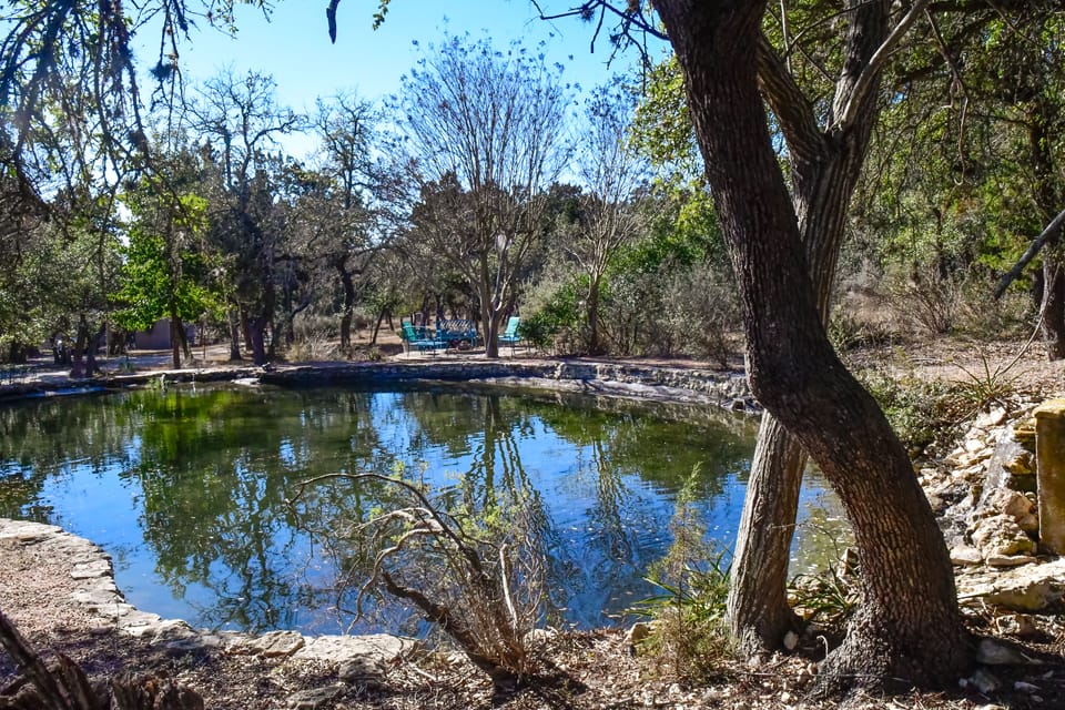 Serene Hill Country Wildlife Sanctuary w/ Porch House in Boerne