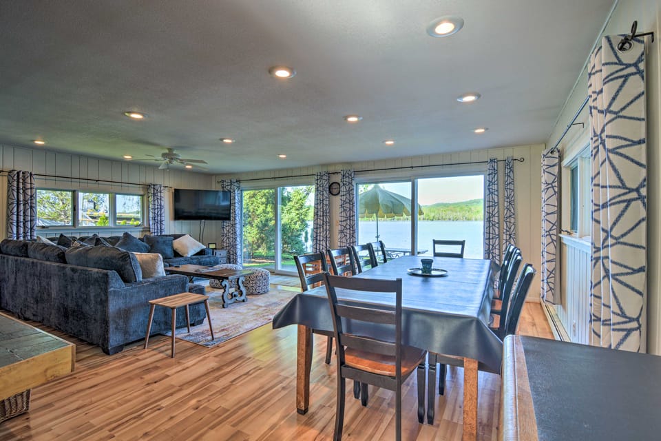 Lakefront Bellaire Getaway w/ Kayaks, Dock & Grill House in Michigan