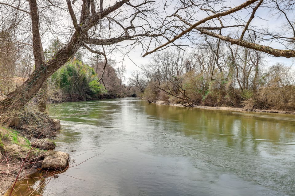 River Access & Gorgeous Views: Pisgah Forest Home! House in Pisgah Forest