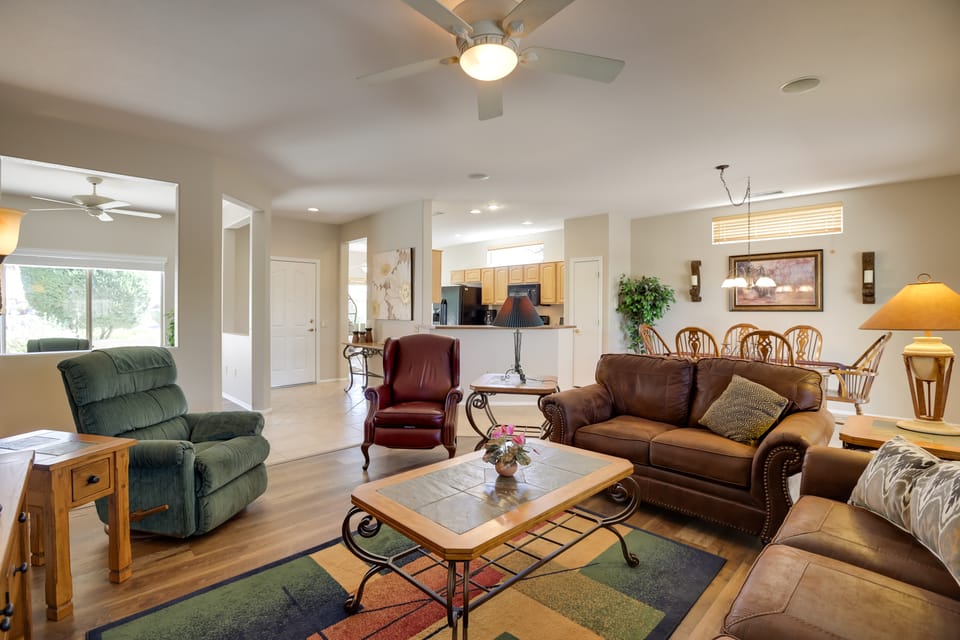 Golf + Pickleball: Surprise Resort Escape w/ Patio House in Sun City Grand