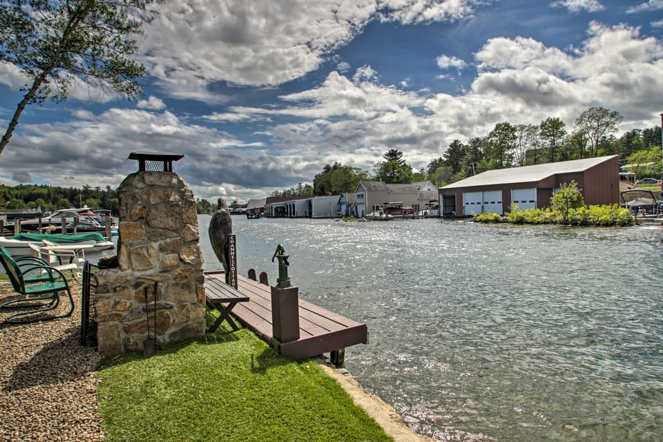Homey Laconia Home w/ Private Porch & Grill House in Laconia