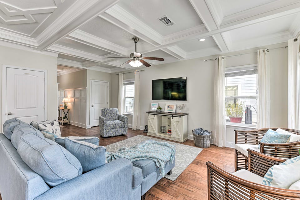 Half Mi to Inlet Beach: Home w/ Grill & Fire Pit House in Inlet Beach