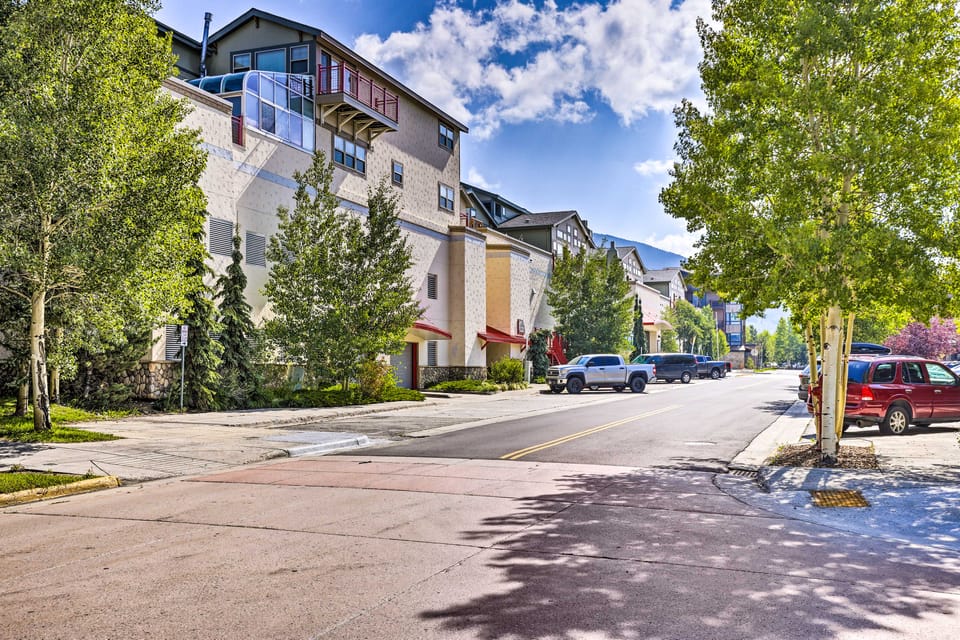 7 Mi to Slopes: Main Street Condo in Dillon Apartment in Dillon
