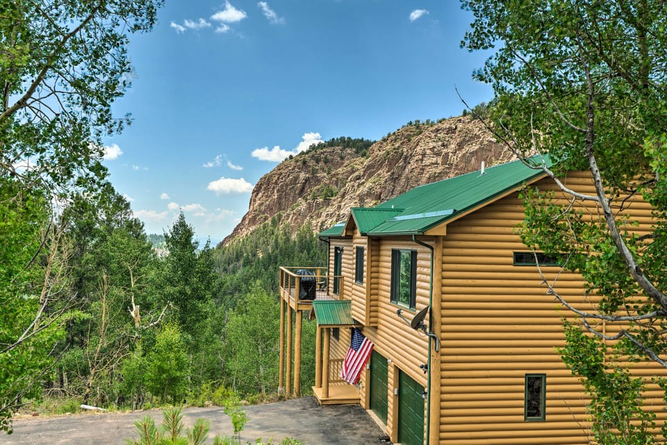Cripple Creek Mtn Getaway w/ Panoramic Views House in Colorado