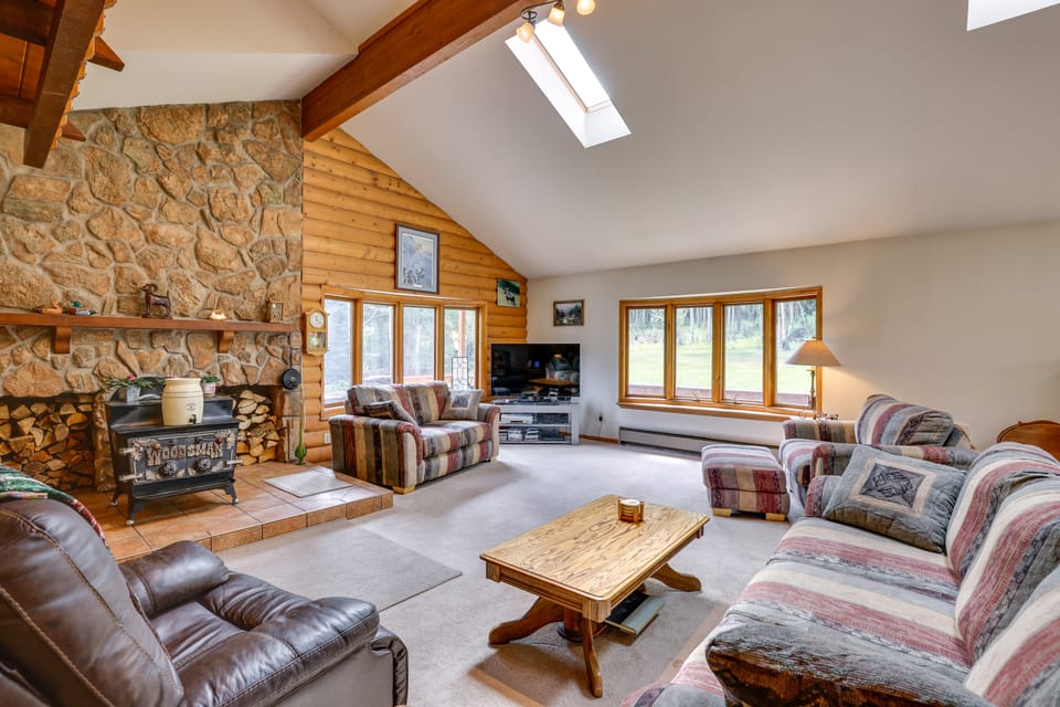 Silver Plume Mountain Haven with Views & Deck! House in Colorado
