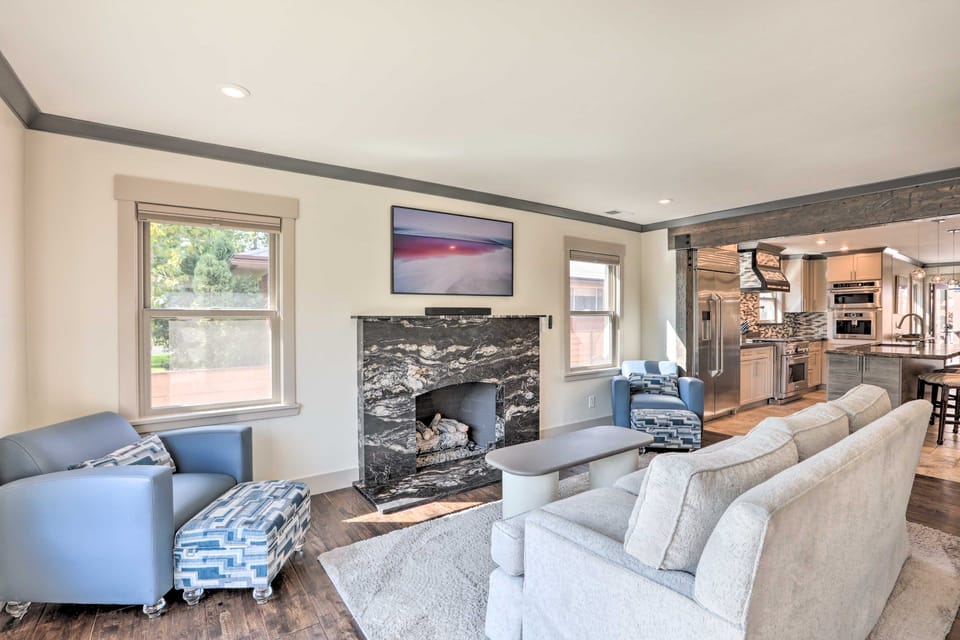 Luxe Home w/ Backyard Oasis ~ 1 Mi to Midtown House in Reno