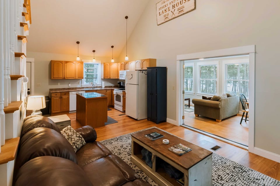 Waterfront Sebec Lake Home w/ Yard + Fire Pit House in Penobscot