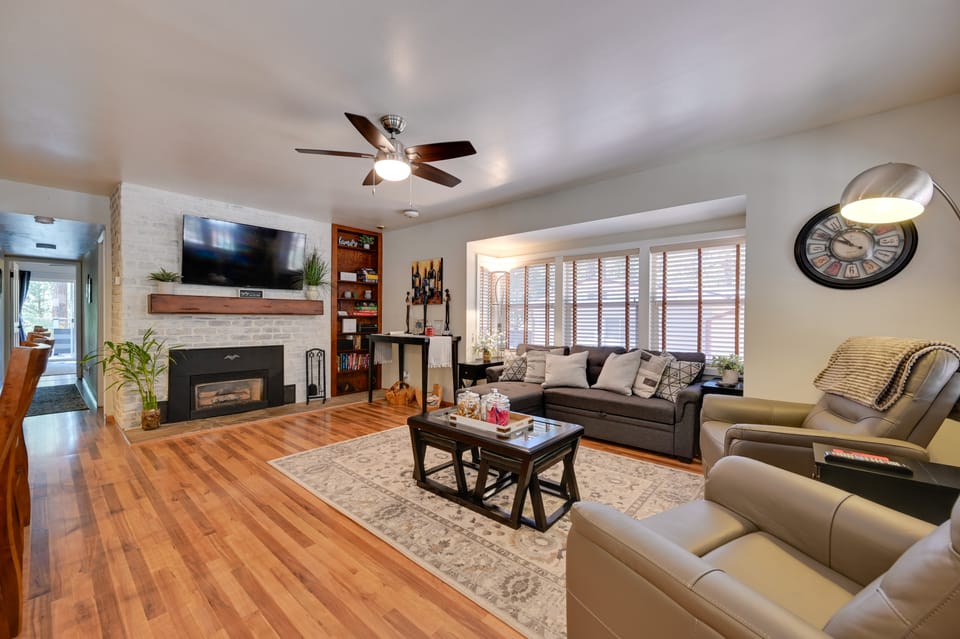 Peaceful Deck + Fire Pit: Payson Home! House in Payson