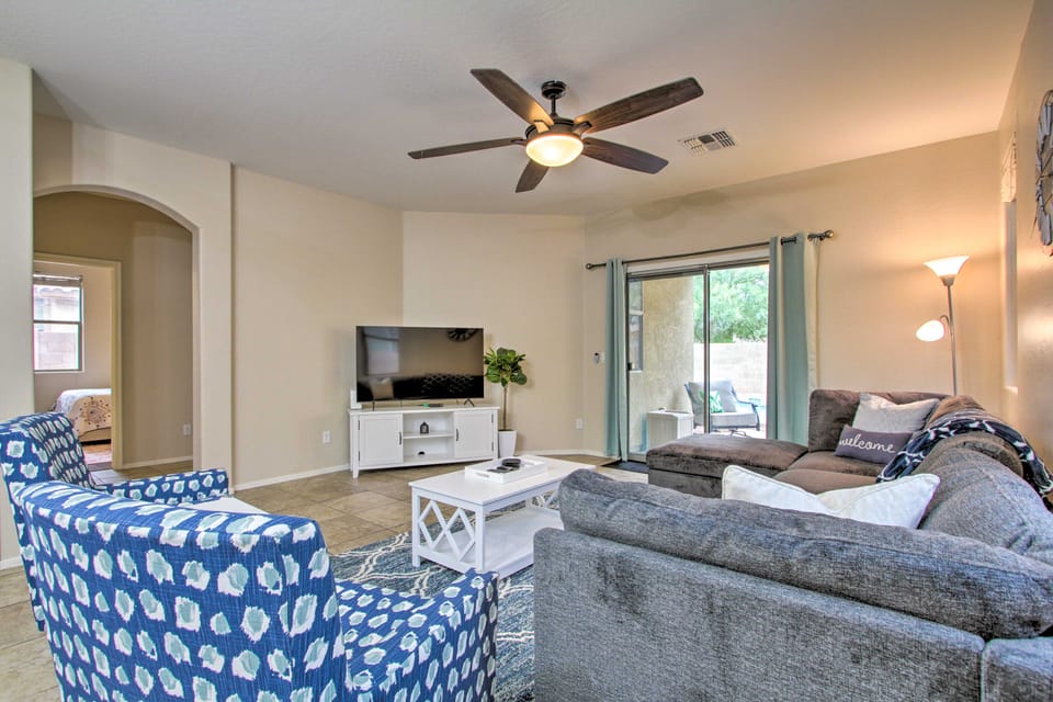 Sunny Surprise Vacation Rental w/ Pool, Near Golf! House in Sun City Grand
