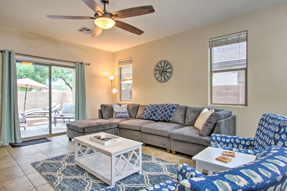 Sunny Surprise Vacation Rental w/ Pool, Near Golf! House in Sun City Grand