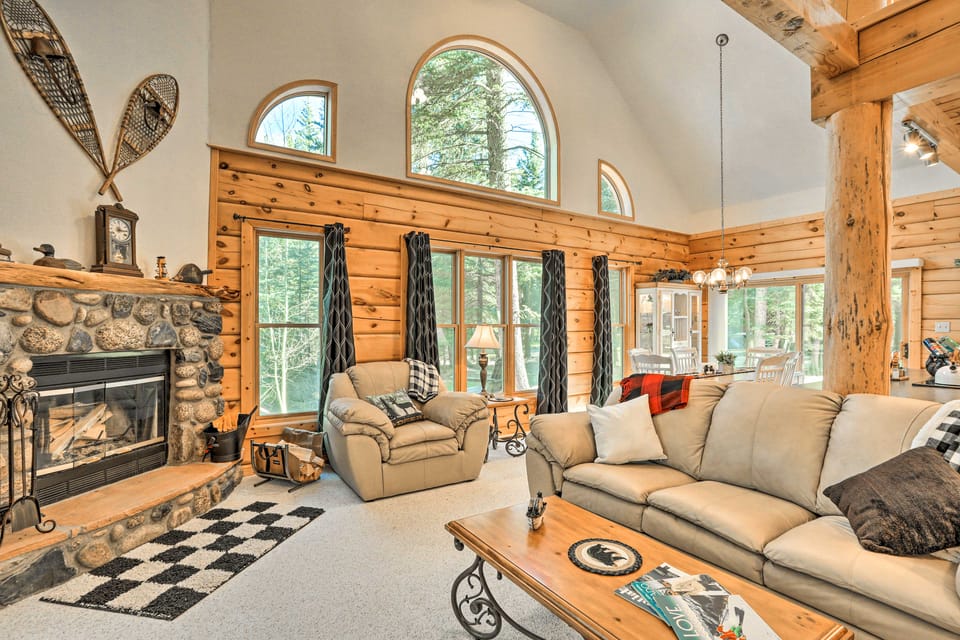 Bayfield Cabin w/ Wraparound Deck & Fire Pit House in La Plata County