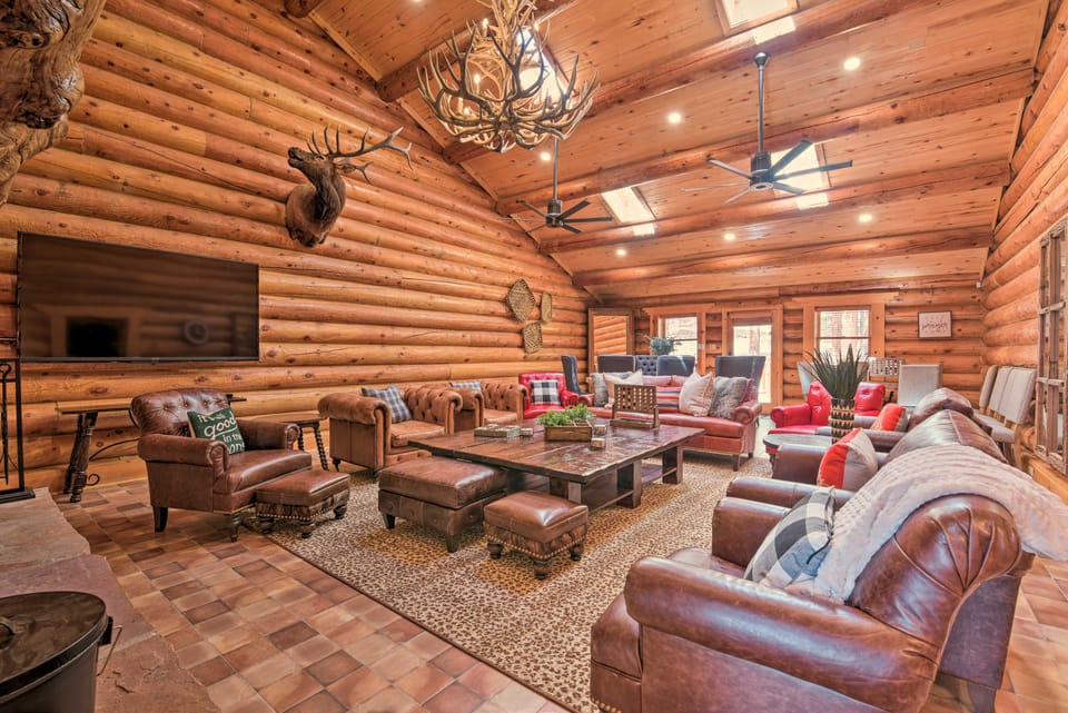 Grand Mountain Retreat in Angel Fire w/ Game Room! House in New Mexico