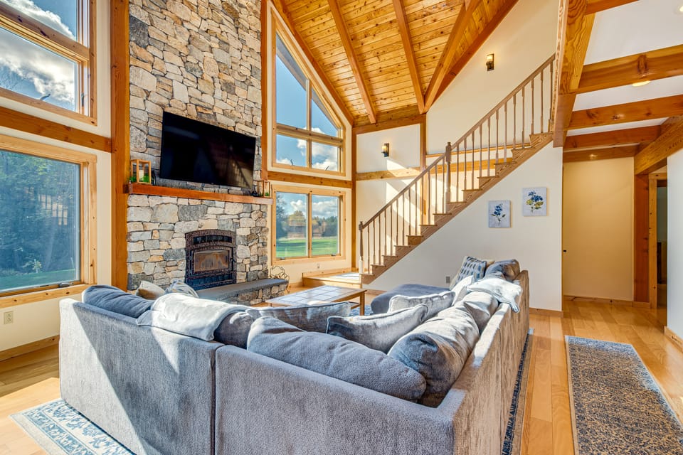 Spacious & Secluded Forksville Home: Fire Pit House in Pennsylvania