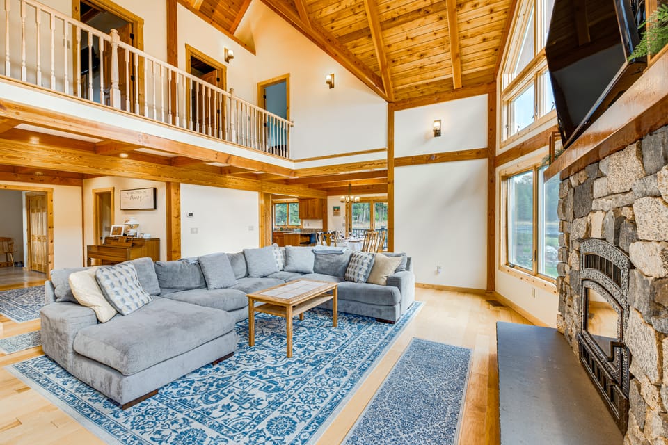 Spacious & Secluded Forksville Home: Fire Pit House in Pennsylvania