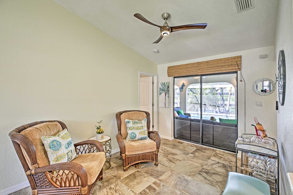 Canal Waterfront Home with Private Pool & Dock! House in Charlotte Park