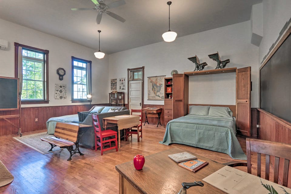 Renovated WV Schoolhouse: History Buff’s Heaven! House in Shenandoah Valley