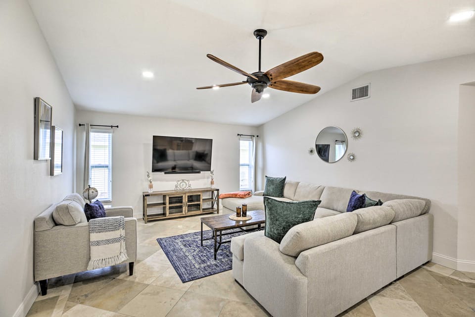 Canalfront Cape Coral Escape w/ Heated Pool! House in Cape Coral