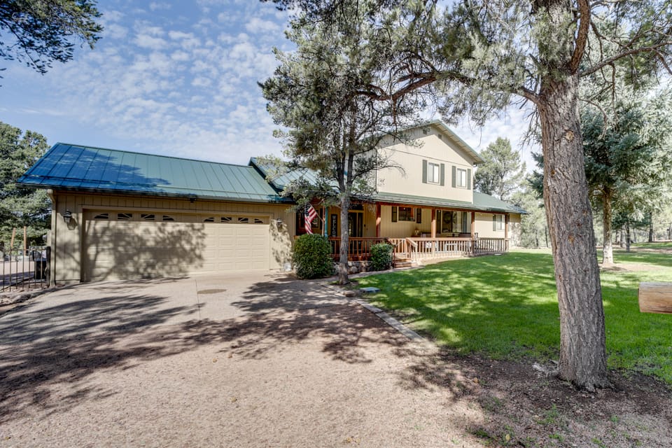 'Rocking Horse Ranch' 5BR Cabin in Payson House in Gila County