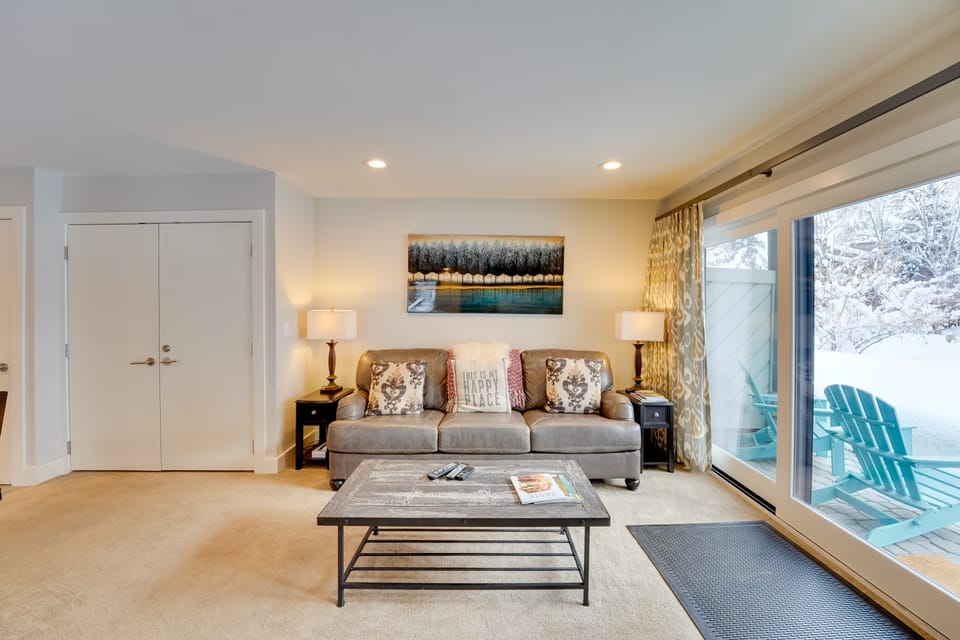 Ski-In/Out Sun Valley Condo: First-Floor Unit! Apartment in Ketchum