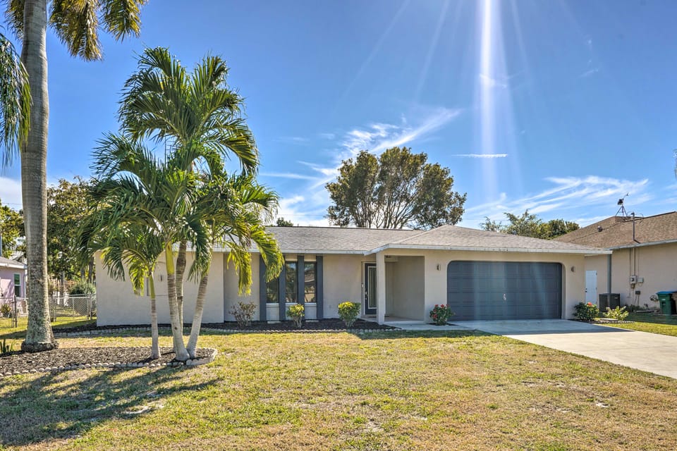 NEW! Tropical Cape Coral Home: Private Heated Pool House in Cape Coral