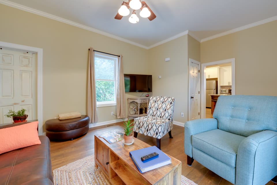Sweet Southern Pines Abode w/ Yard & Covered Porch House in Southern Pines