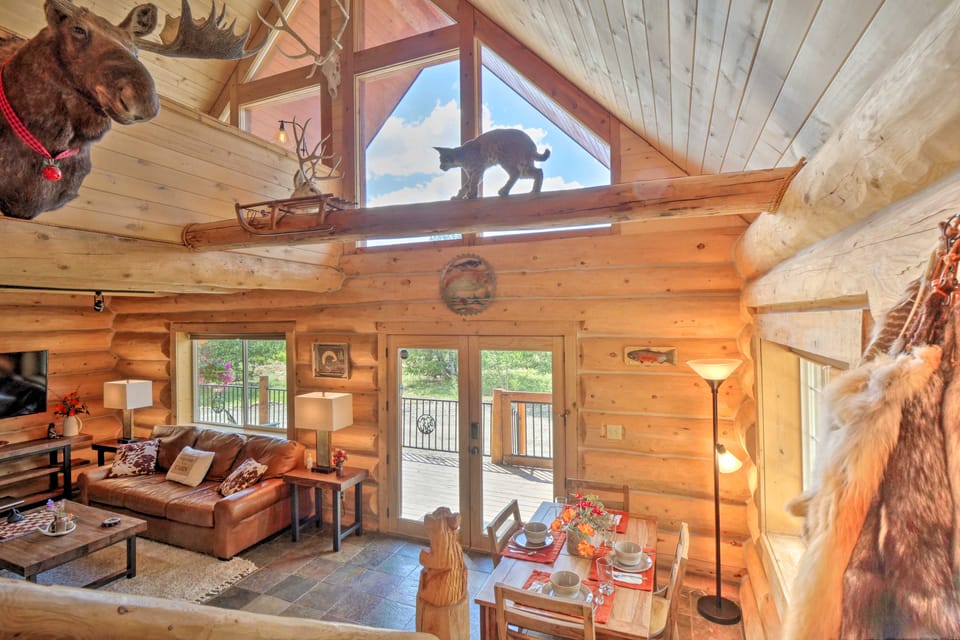 Chic Fairplay Cabin with Deck & Mountain Views! House in Park County