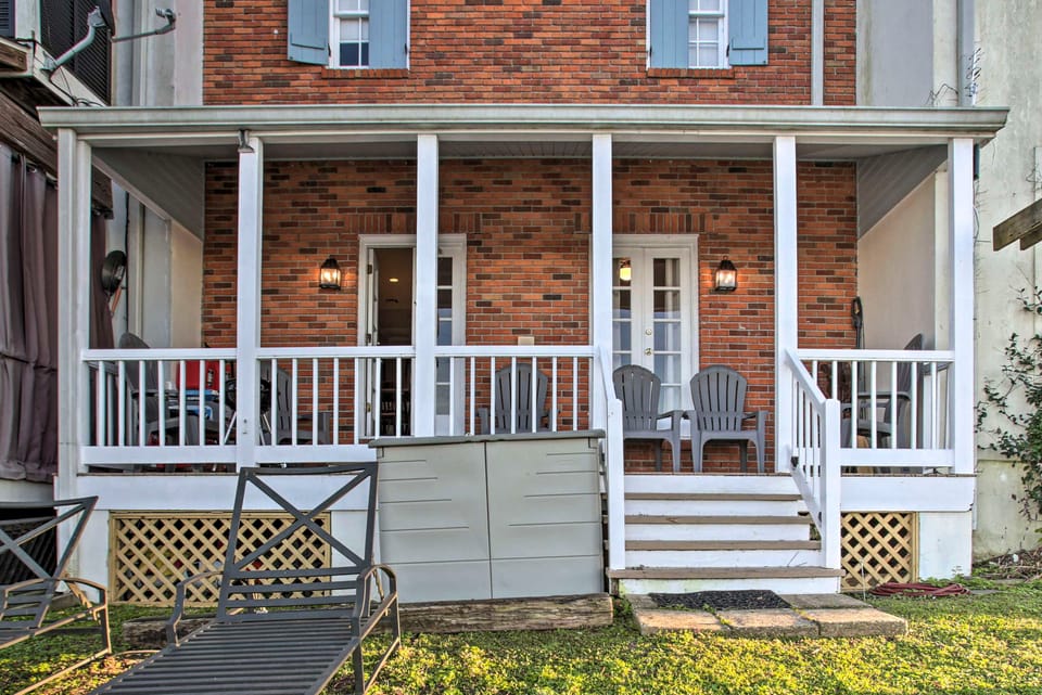 Water Views & Private Dock! Madisonville Townhome Apartment in Mississippi