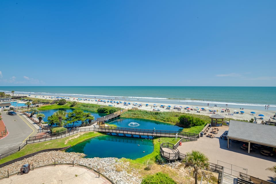 Oceanfront Condo in Myrtle Beach: Resort Perks! Apartment in South Carolina