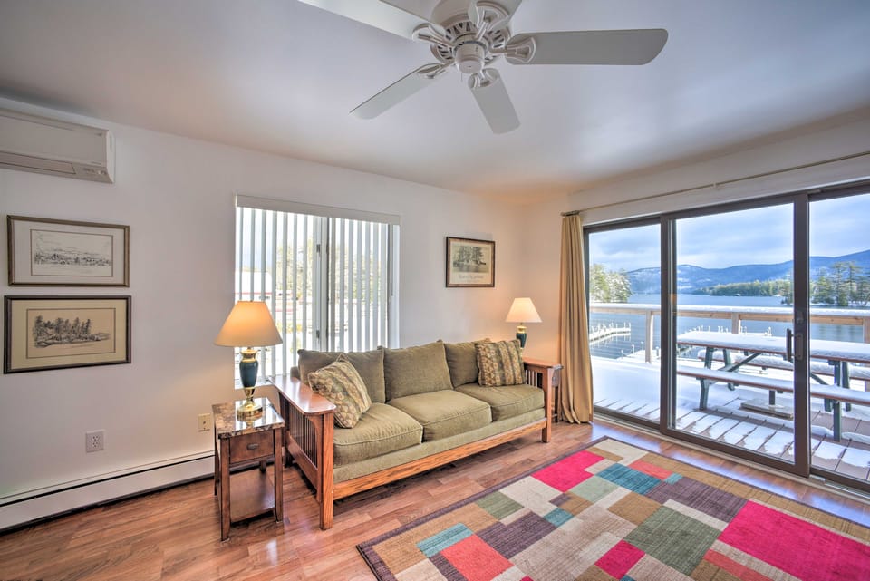 Lake George Getaway w/ Mountain + Water Views Apartment in Bolton Landing
