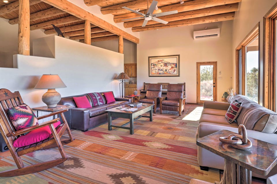 Santa Fe Sanctuary with Views at Every Turn House in New Mexico